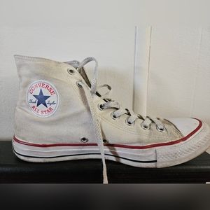 Women's 10 White Converse